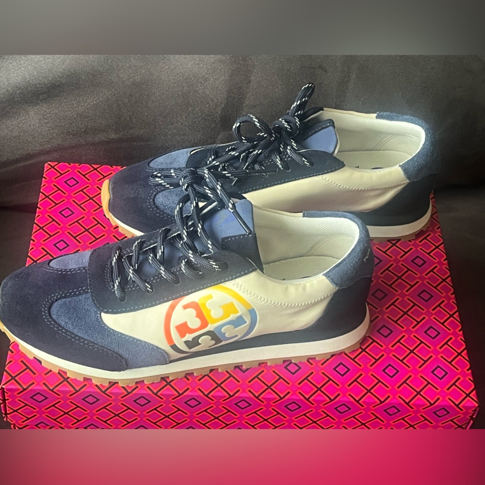 B/N Tory Burch blue Sneakers